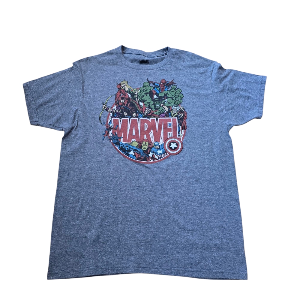 Marvel Avengers Graphic T-Shirt | Gray | Large